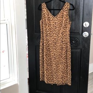 🔥SALE🔥 Maggy London Leopard Midi Dress